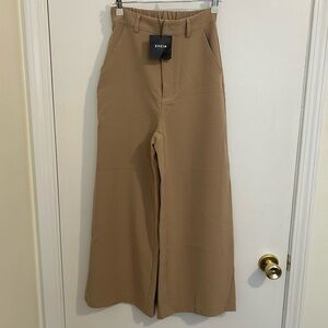 SHEIN Women's Classic Khaki Wide Leg Pants size XS or 2